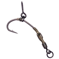 Giants fishing Carp Ronnie Rig with Peg|size 4