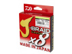 DAIWA - Šňůra J-Braid GRAND X8 Chartreuse, 135m