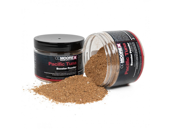 CC Moore - Booster powder 50g - Pacific tuna Výprodej 