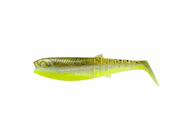 SAVAGE GEAR - Umělá nástraha - Cannibal Shad 6,8cm / 3g - Green Pearl Yellow