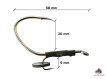 Hell-Cat - Háček Hook Live Bait Catfish vel: 8/0 - 1ks