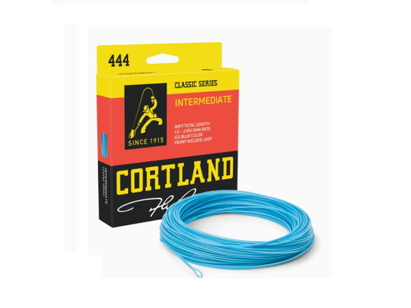 Cortland muškařská šnůra 444 Classic Intermediate Ice Blue