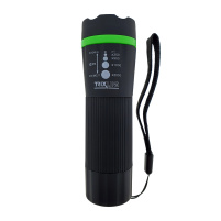 TRIXLINE - Svítilna TR 310 R 1W rubber torch, zelená - VÝPRODEJ