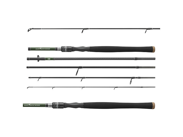 DAIWA - Prut Wilderness Travel Solid, 2,05m, 2-10g, 4D