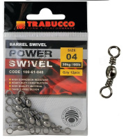 Trabucco obratlík Barrel Swivel 12ks|vel.10 (16kg)