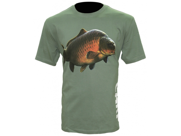 Zfish Tričko Carp T-Shirt Olive Green
