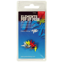 Giants fishing Kolíček s očkem Elements Pop-Up Pegs Clear, 10ks 