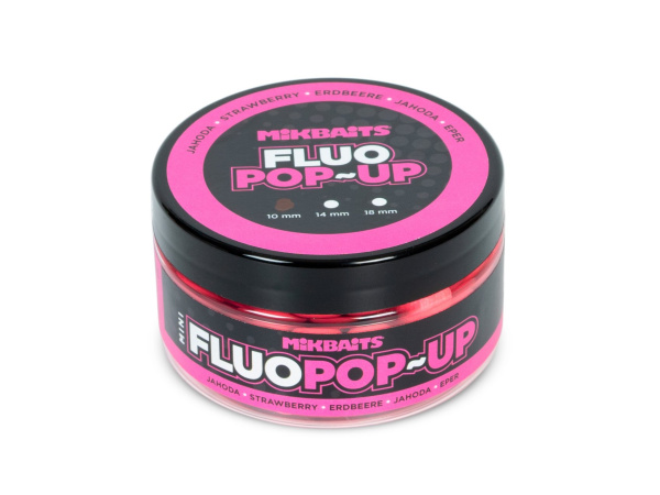 Mikbaits - Plovoucí Fluo mini boilie 100ml, 10mm