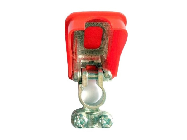 EBIENNE - Akusvorka rychloupínací 11502R červená pro plusový pól