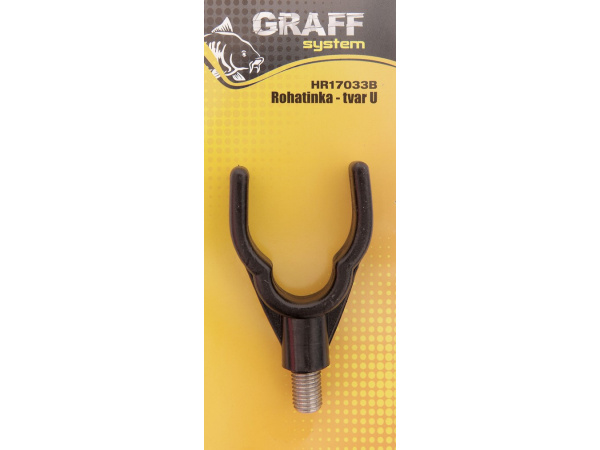 GRAFF - Rohatinka tvar U černá