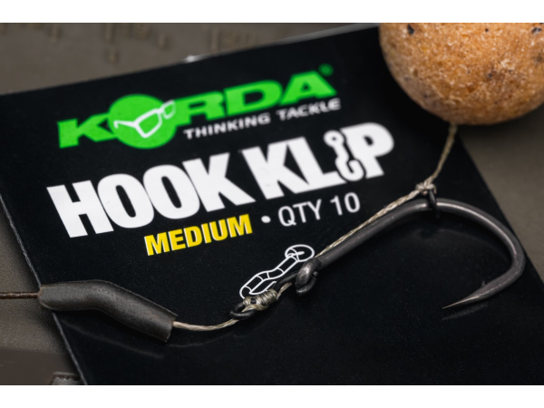 KORDA Karabinka Hook Klip Medium 10 ks