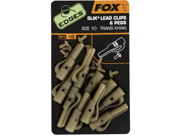 FOX - Závěs na zátěž Safety lead clips & pegs