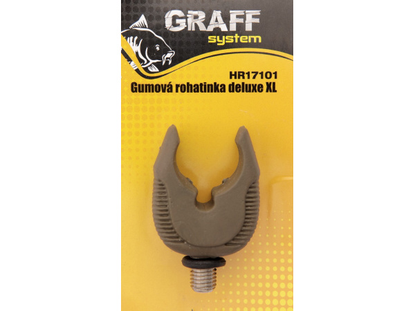 GRAFF - Rohatinka gumová hnědá DELUXE XL