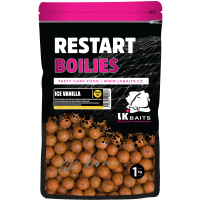 LK Baits ReStart Boilies Ice Vanilla  18 mm, 250g