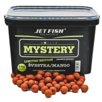 JET FISH - Boilie MYSTERY 20mm 3kg - Švestka/Mango