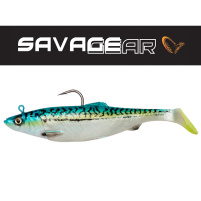 SAVAGE GEAR - Nástraha Herring big shad 32cm / 560g - Green mackerel