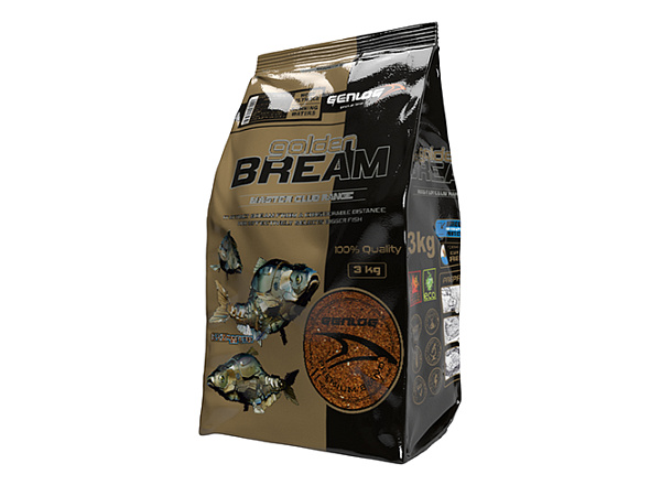 GENLOG KRMNÁ SMĚS GOLDEN BREAM - Big Bream / Velký Cejn 3kg Výprodej
