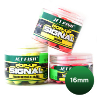 JET FISH - POP UP Boilie signal 16mm - jahoda