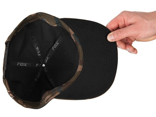 FOX - Kšiltovka Camo Flat Peak Snapback Cap