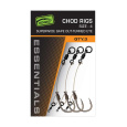 Fox hotové návazce EDGES Super Wide Gape Chod Rigs