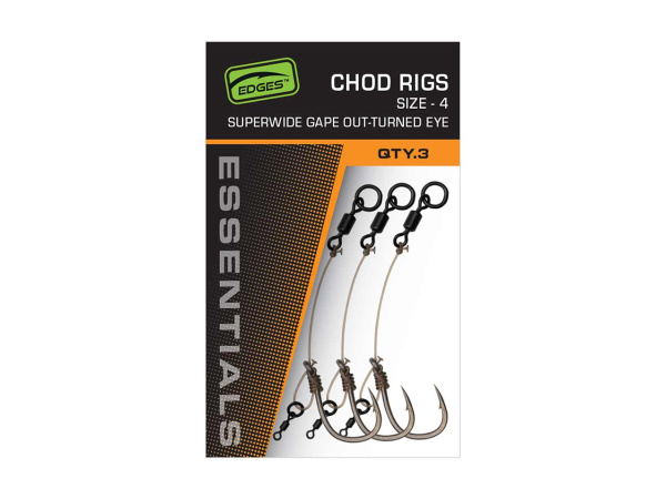 Fox EDGES Super Wide Gape Chod Rigs