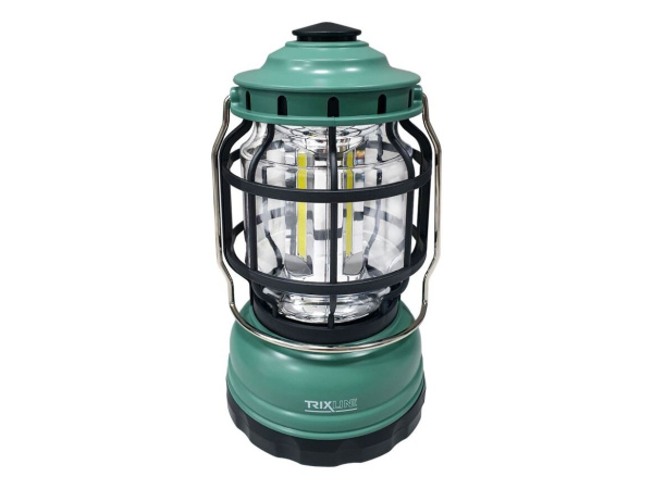 TRIXLINE - Outdoorová svítilna na baterie TR-217R, 3x3W, zelená