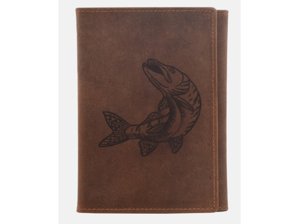 MERCUCIO - Pouzdro na rybářské doklady Štika samostatná