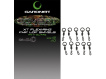 Gardner Obratlíky Covert XT Flexi-Ring Kwik Lok Swivels, vel. 12 