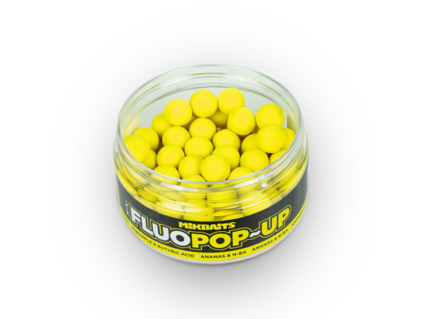 Mikbaits - Plovoucí Fluo mini boilie 100ml, 10mm