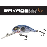 SAVAGE GEAR - Wobler 3D Goby crank 5cm / 7g - Blue Silver - VÝPRODEJ!