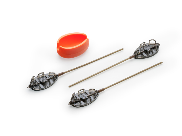 Mivardi Sada rychlovýměnných method krmítek QMR Grip L long (30g + 40g + 50g + mould)