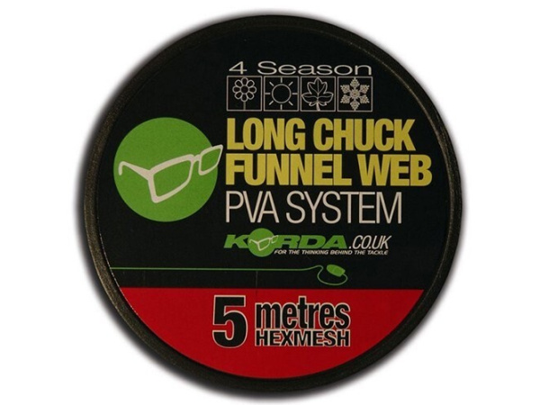 KORDA Náhradní PVA Punčocha Longchuck Funnel Web Hexmesh Refill 5m