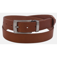 MERCUCIO - Pánský kožený opasek 748 - koňak