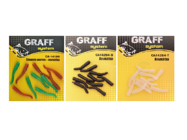 GRAFF - Rovnátka worm 10ks