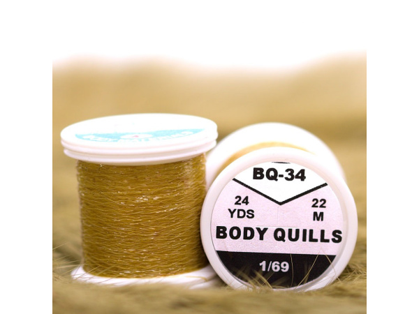 HENDS - Body Quills 22m - Žluto Olivová