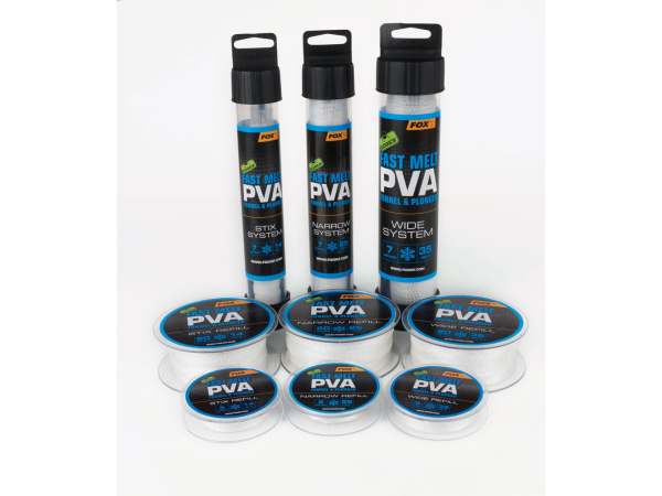 Fox PVA punčocha Slow Melt 25mm Narrow - 7m