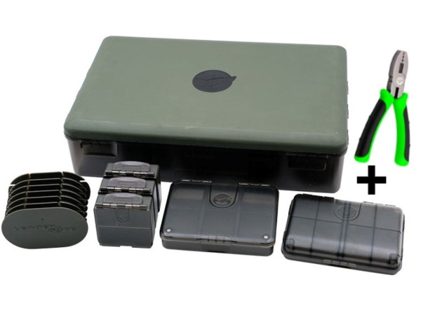 KORDA Tackle Box Bundle deal + Krimpovací Kleště Zdarma