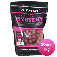 JET FISH - Boilie Mystery 20mm 1kg - Jahoda/Moruše
