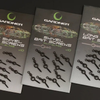 Gardner Kolíček s obratlíkem Covert Swivel Bait Screws Anti Glare 10ks|Standard (7,5mm)