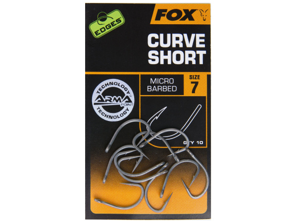 FOX - Háčky Arma point CURVE SHANK SHORT 