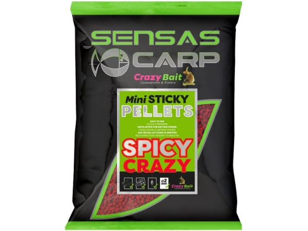 Sensas - Pelety mini Sticky 2mm, 700g 