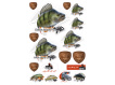 Giants fishing Mix nálepek Giants Fishing Okoun ( 17ks )