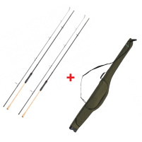 ZFISH Combo 2x Prut Sunfire Stalker 3m/3LB + Pouzdro!
