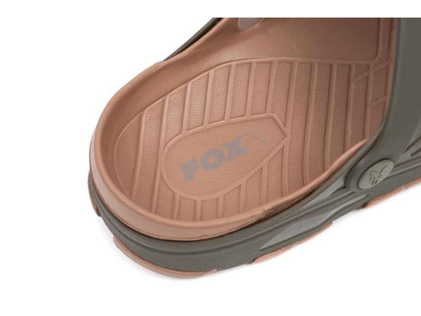 Fox Khaki Clogs