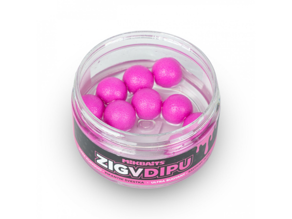 Mikbaits - Zig ultra plovoucí v dipu / 15mm