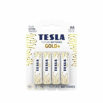 Tesla - Baterie Gold+ AA 4ks