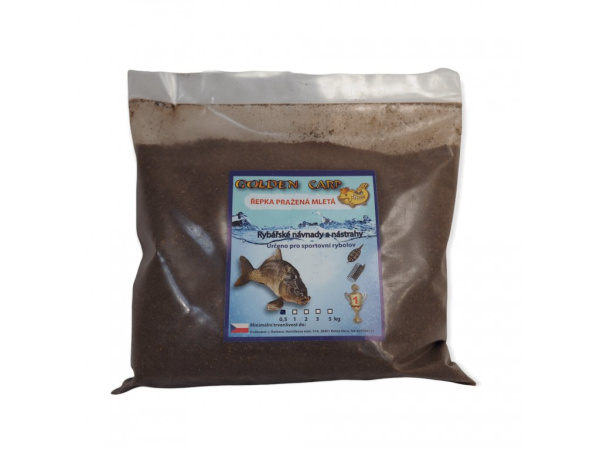 GOLDEN CARP - Řepka pražená mletá 0,5kg