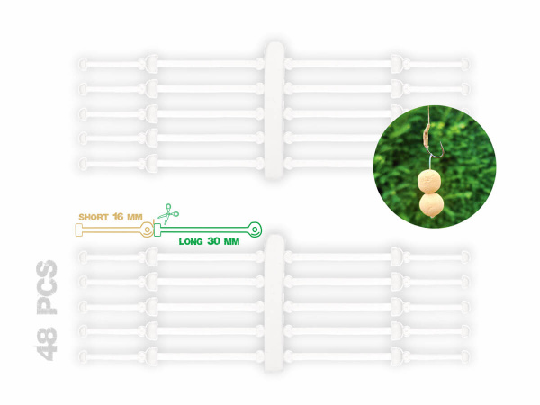 ZFISH - Zarážka Silicone Boilie Stops 16-30mm