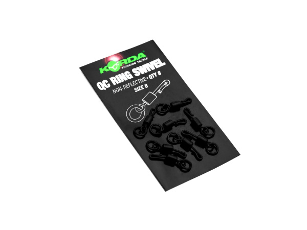 KORDA Obratlík S Kroužkem Kwik Change Swivel