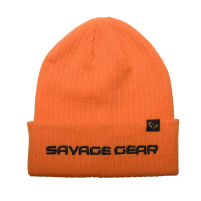 SAVAGE GEAR - Čepice Fold-up beanie sun Orange